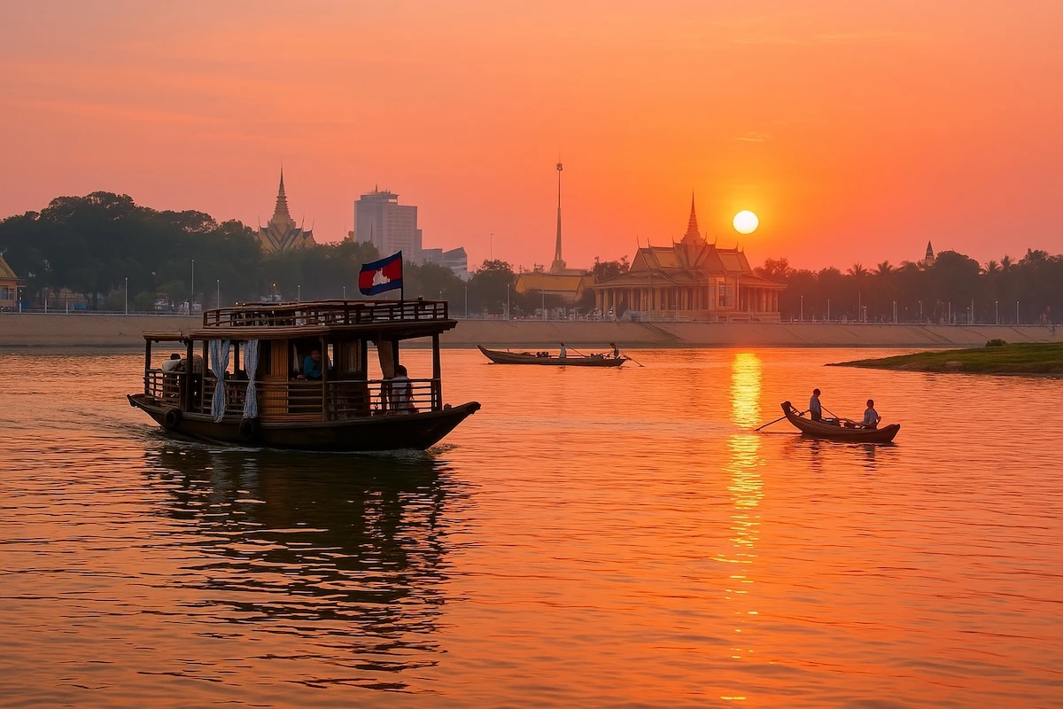 Crociera al Tramonto sul Mekong