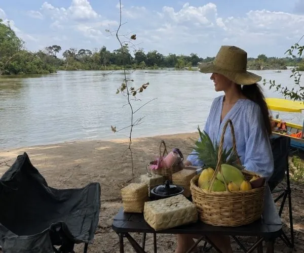 Campeggio sul Mekong · Stung Treng
