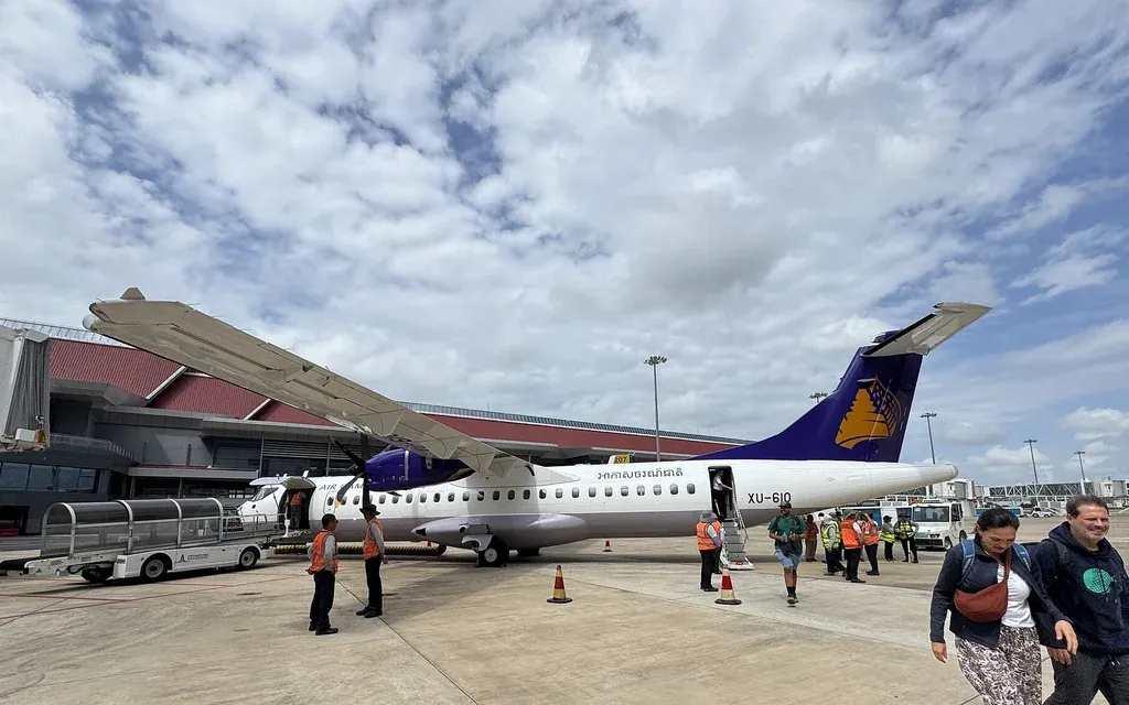 Avion d’Air Cambodia à l’aéroport international de Siem Reap–Angkor en 2025