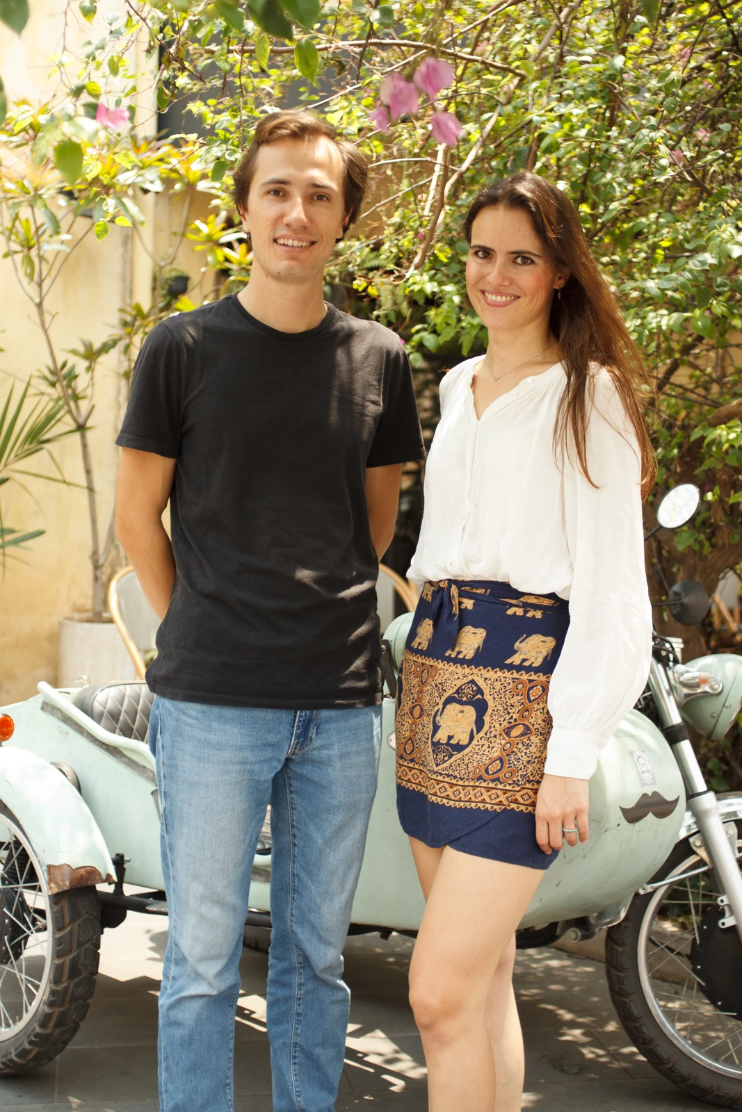 Hélène and Sébastien, photograph by Darion